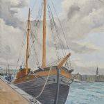 1208 8305 OIL PAINTING